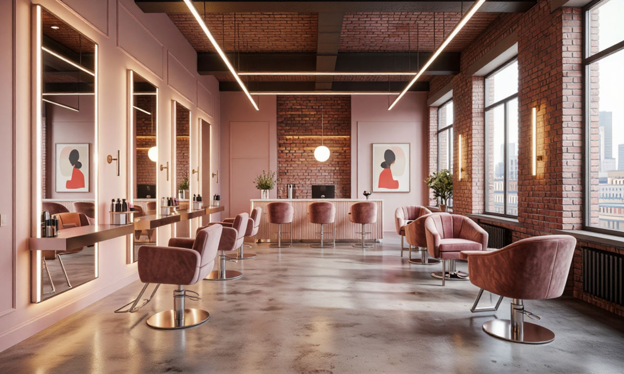 Glamour Loft salon interior